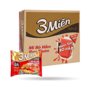 Mì 3 Miền Gold Bò hầm rau thơm (Thùng )