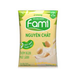 Sữa Đậu Nành Nguyên Chất Fami Bịch 200ml