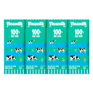 Sữa tươi vinamilk không đường ( Lốc )