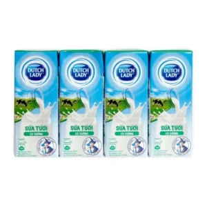 Sữa tiệt trùng Dutch Lady có đường [ Lốc ]