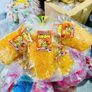 Bánh tráng trộn vị cà ri