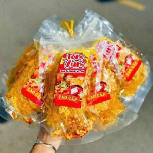Bánh tráng tôm yum