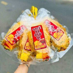 Bánh tráng sa tế bơ ngũ vị