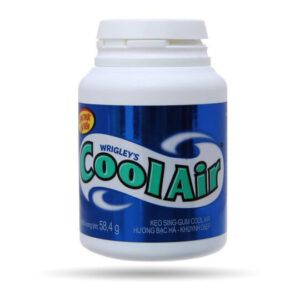 Kẹo sing-gum Cool Air hương bạc hà khuynh diệp hũ 58.4g