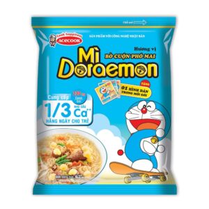 Mì Doraemon bò cuộn phô mai ( Gói )