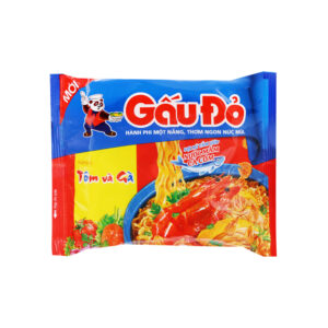 Mì Gấu Đỏ vị tôm và gà ( Gói )