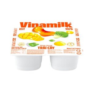 Sữa chua ăn Vinamilk trái cây lốc 4 x 100g