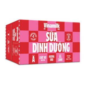 Sữa dinh dưỡng Vinamilk dâu thùng 48 bịch x 220ml