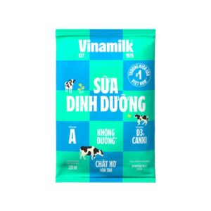 Sữa dinh dưỡng Vinamilk không đường [ Bịch 220ml ]