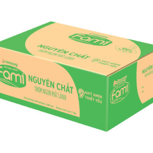 Sữa đậu nành nguyên chất Fami 200ml x 40 bịch