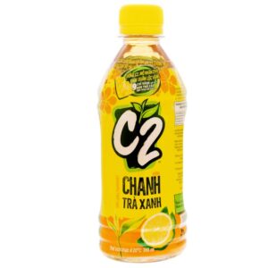 Trà xanh C2 hương chanh chai 360ml